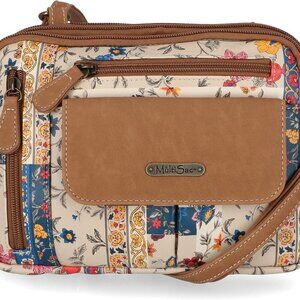 Zippy Triple Compartment Crossbody Bag